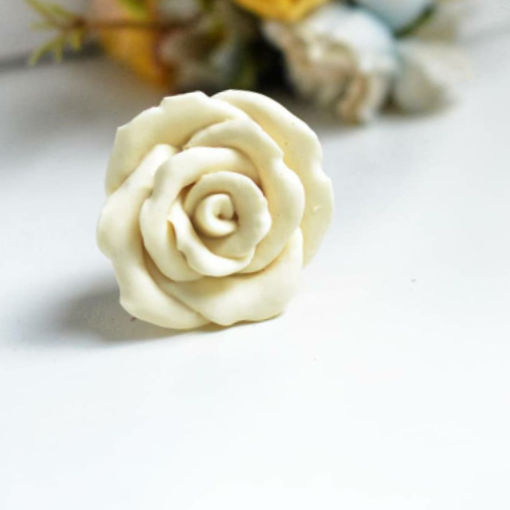 Молд 3D Роза №1, 5*3 см