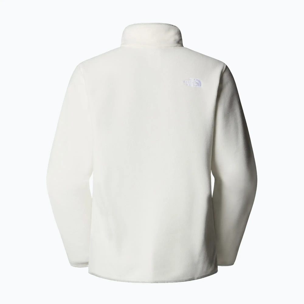 Женская флисовая толстовка The North Face Glacier Fleece 1/4 Zip белая