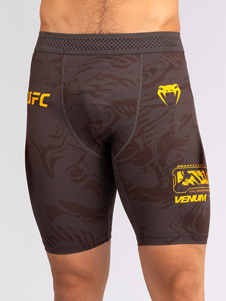 Компрессионные шорты UFC Fusion by Venum Fight Week Dark Brown