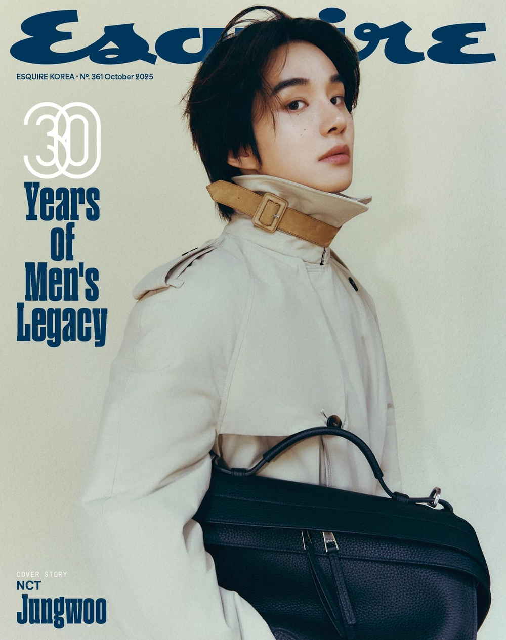 публикация esquire - 2025.10 JUNGWOO E Type