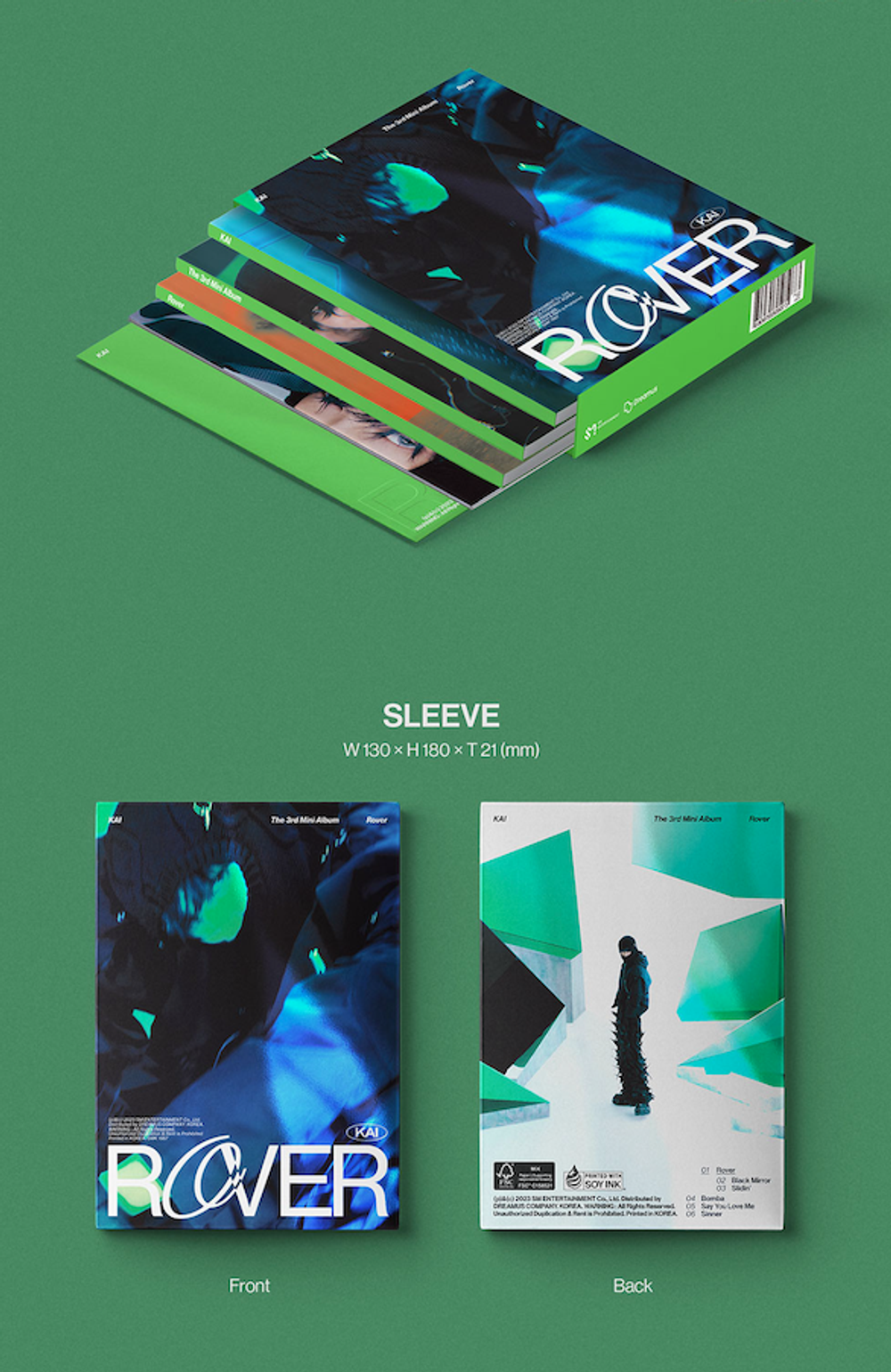 Альбом KAI - Rover (Sleeve Ver.)