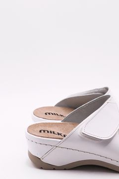 «Iskra» | Женские сабо (белый)