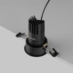 Светильник встраиваемый светодиодный Maytoni Dip DL116-10W-2.7K-B