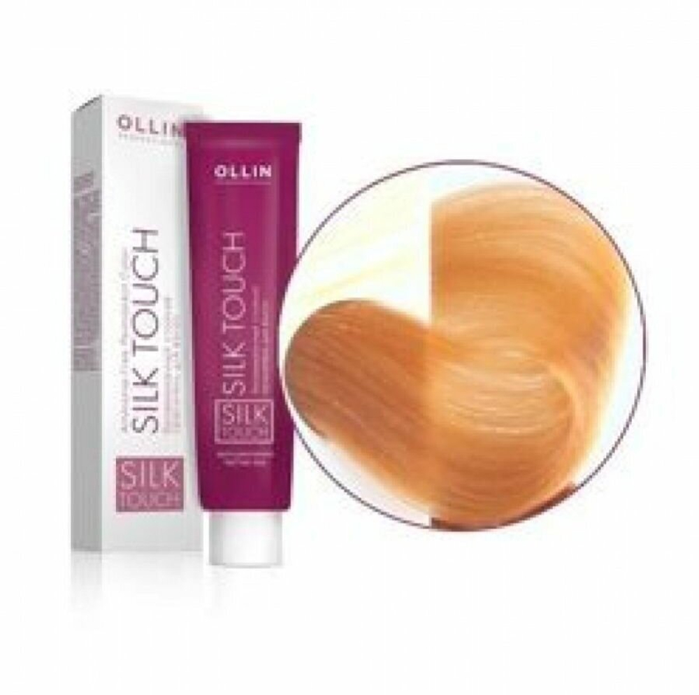 OLLIN SILK TOUCH 9/34 блондин золотисто-медный 60мл Безаммиачный стойкий краситель для волос