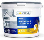 Краска В/Д 6,5кг фасадная Проремонт Лакра
