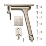 Координатор закрывания двустворчатых дверей DC-1002 INOX 304 (от 40 до 200 кг)