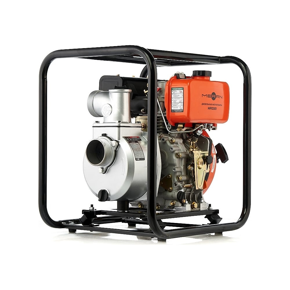 Дизельная мотопомпа для чистой воды Meran MPD301
