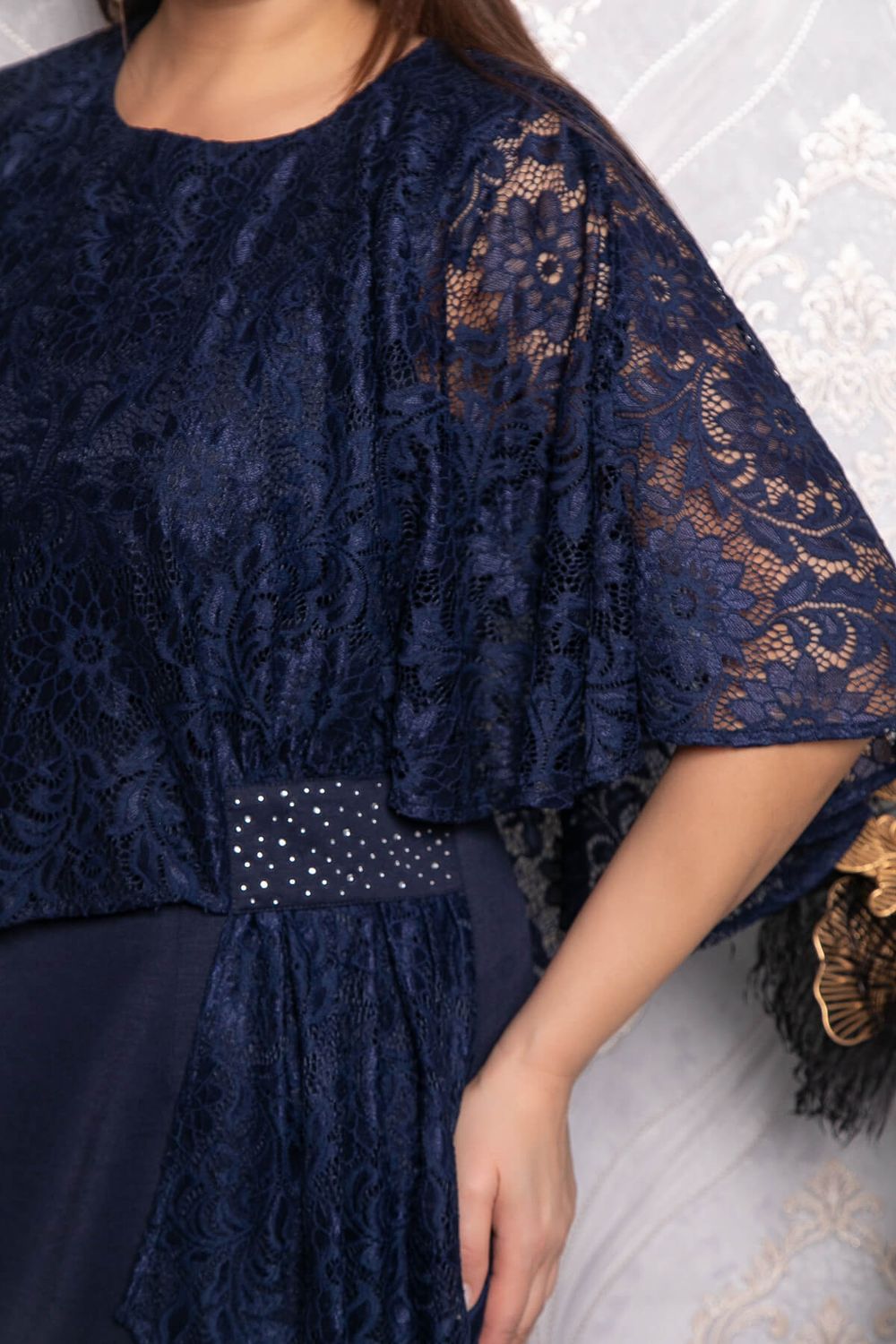 Платье вечернее Звезда (синее) П14868-13М LT Collection