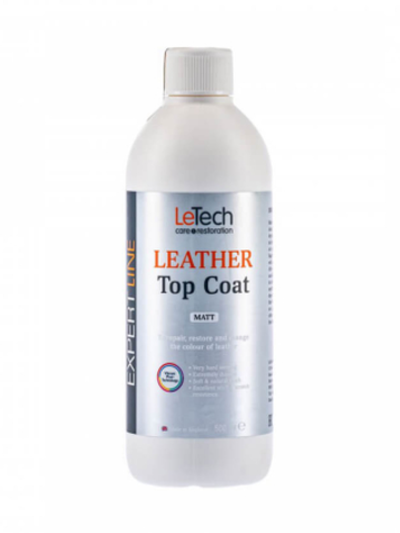 LeTech Expert Line Защитный лак для кожи Матовый (Leather Finish Matt) 500мл