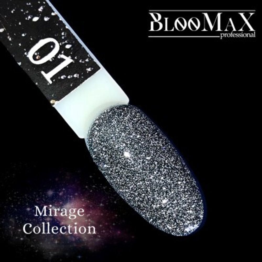 Гель-лак BlooMaX MIRAGE 01, 8 мл