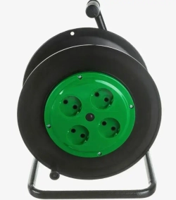 Катушка 4 розетки без заземления IP20, УХЛ2