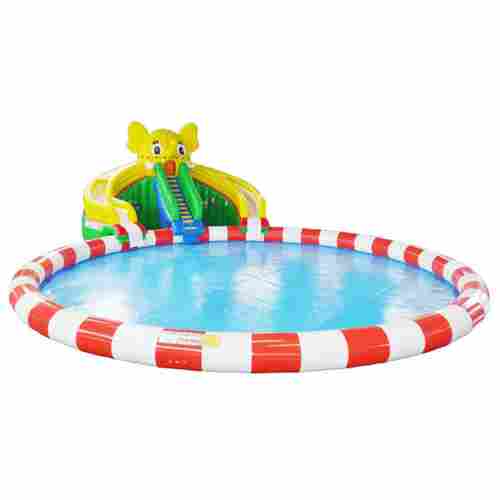 Надувной наземный аквапарк «Морской слон» 23*15*6 м, размер бассейна 15*15*0.8 м