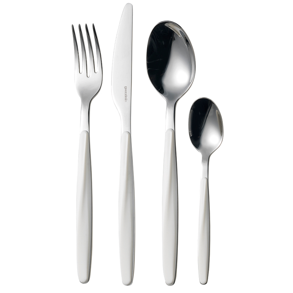 Набор из 24 столовых приборов cutlery my fusion, белый