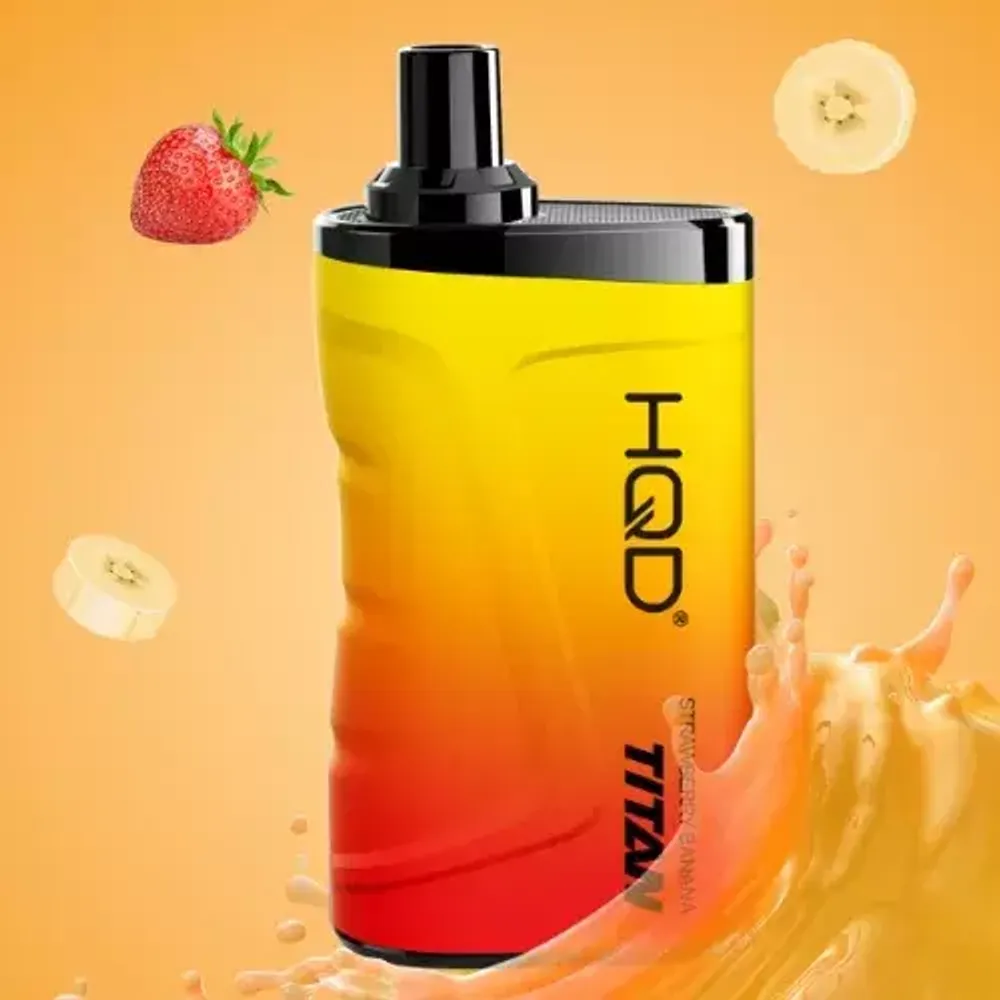 HQD TITAN 7000 - Strawberry Banana (5% nic)