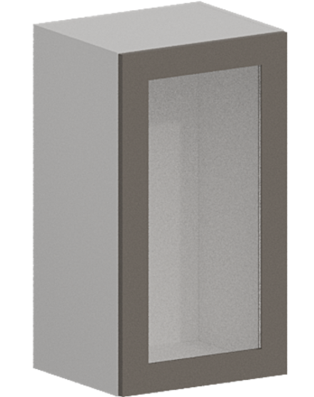 Кухня Модуль ШВС 400 Белый / Грей Софт