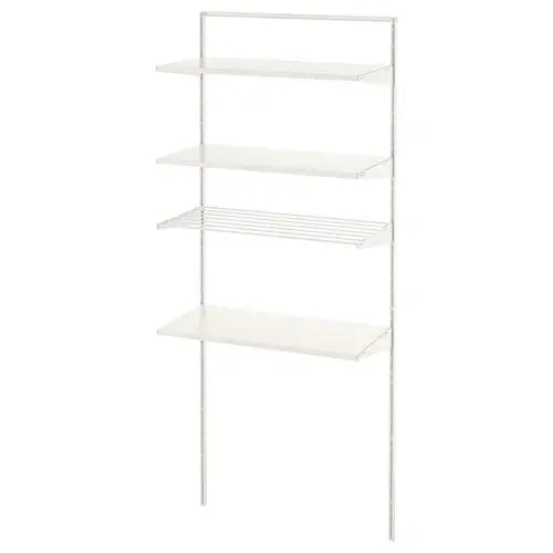 Стеллаж - BOAXEL IKEA/БОАКСЕЛЬ ИКЕА, 40х82х200 см, белый