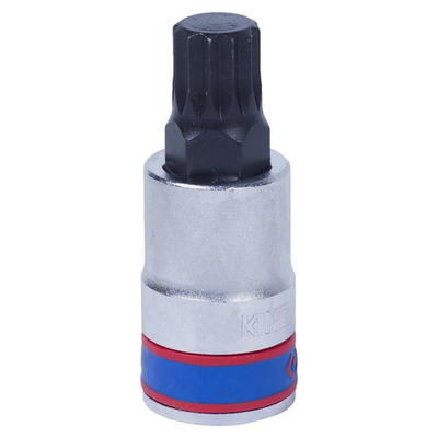 KING TONY (402616) Насадка (бита) торцевая 1/2", L = 60 мм, SPLINE, M16