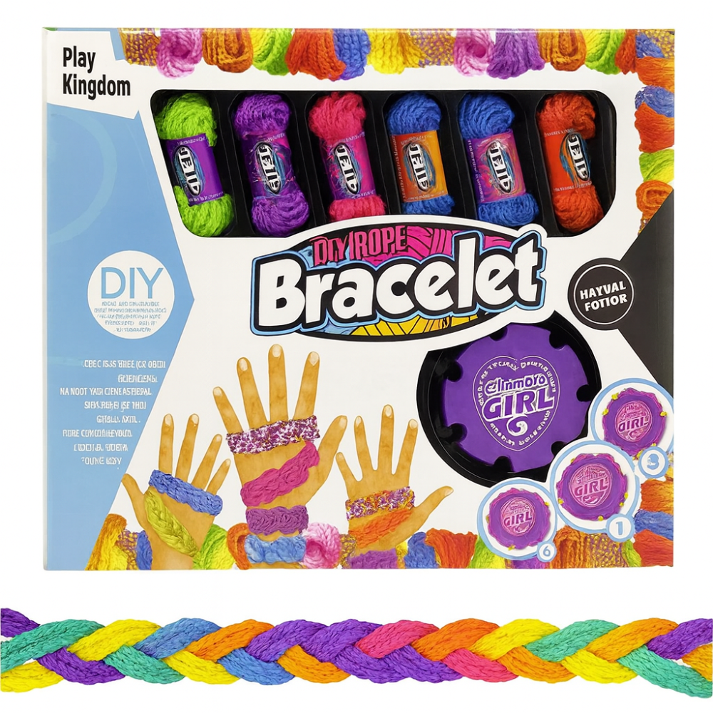 Набор цветных браслетов Diy