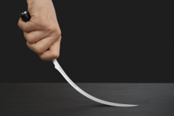 Нож кухонный филейный 21.8см Samura Mo-V SM-0048/K