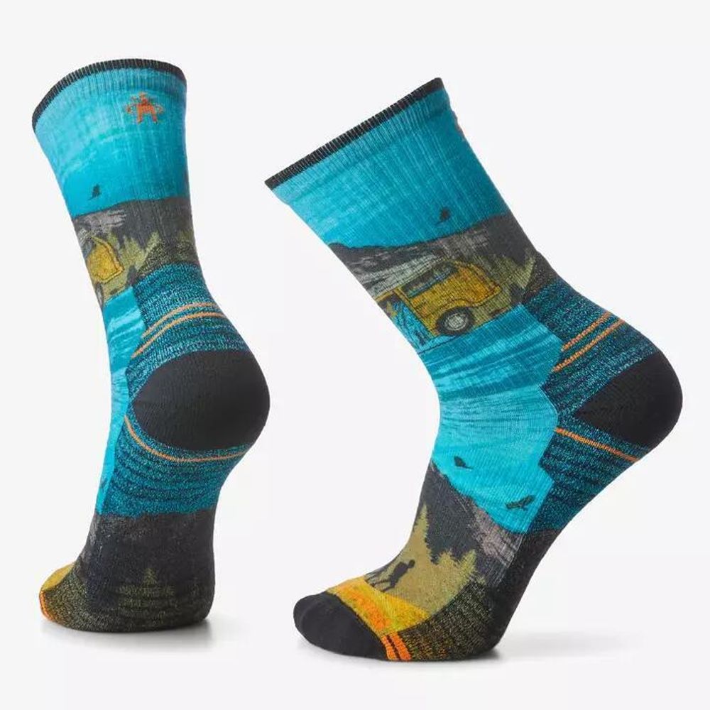 Женские носки Smartwool Hike Light Cushion Great Excursion Print Crew Socks