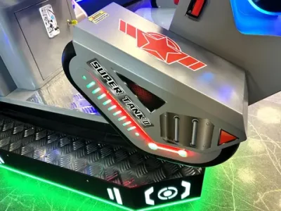 Детский игровой автомат с видео игрой «Супер Танки»