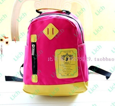 Рюкзак с отделкой, молниями и эмблемой контрастного цвета