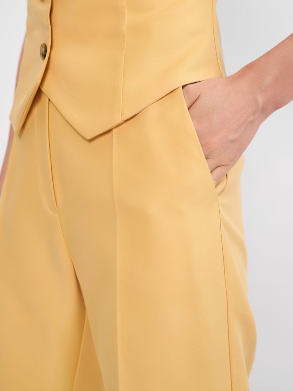 БРЮКИ КЛАССИКА ЦВЕТ КУРКУМА