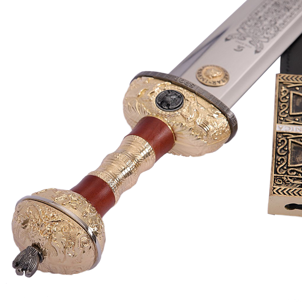Art Gladius Меч "Юлий Цезарь" в ножнах, золото