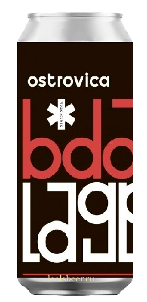 Пиво Островица Лагер 2 фильт свет 0,5л Ж/Б 4,5% Йист Айленд Россия