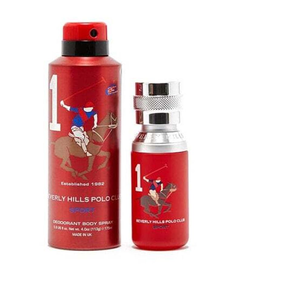 Мужская парфюмерия BEVERLY HILLS POLO CLUB Set nº1 325ml Eau De Toilette