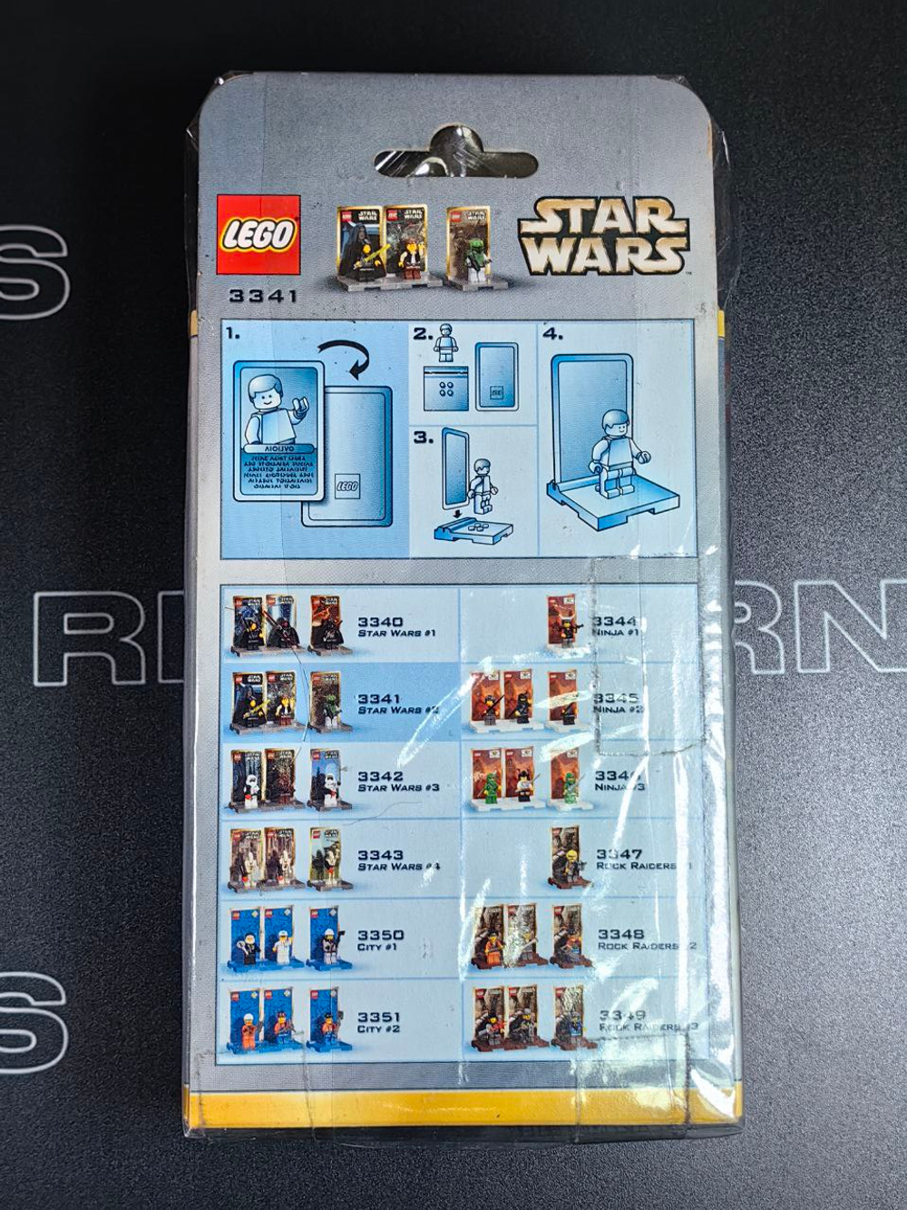 NEW Винтажный Пак № 2 - набор минифигурок Люк/Хан/Боба 3341