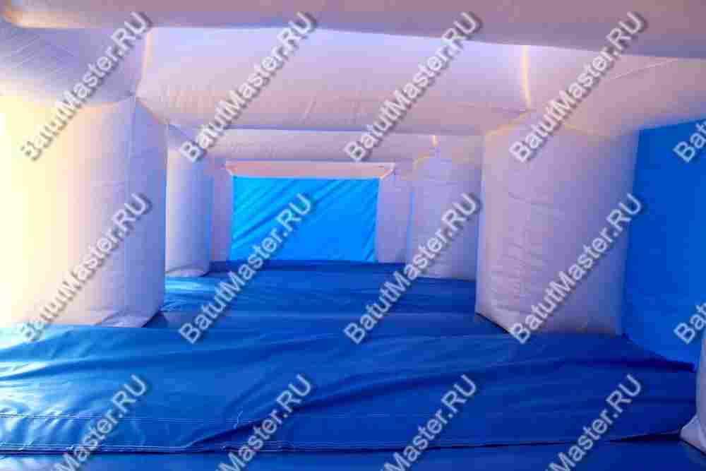 Надувной батут горка "Парк Юрского периода"