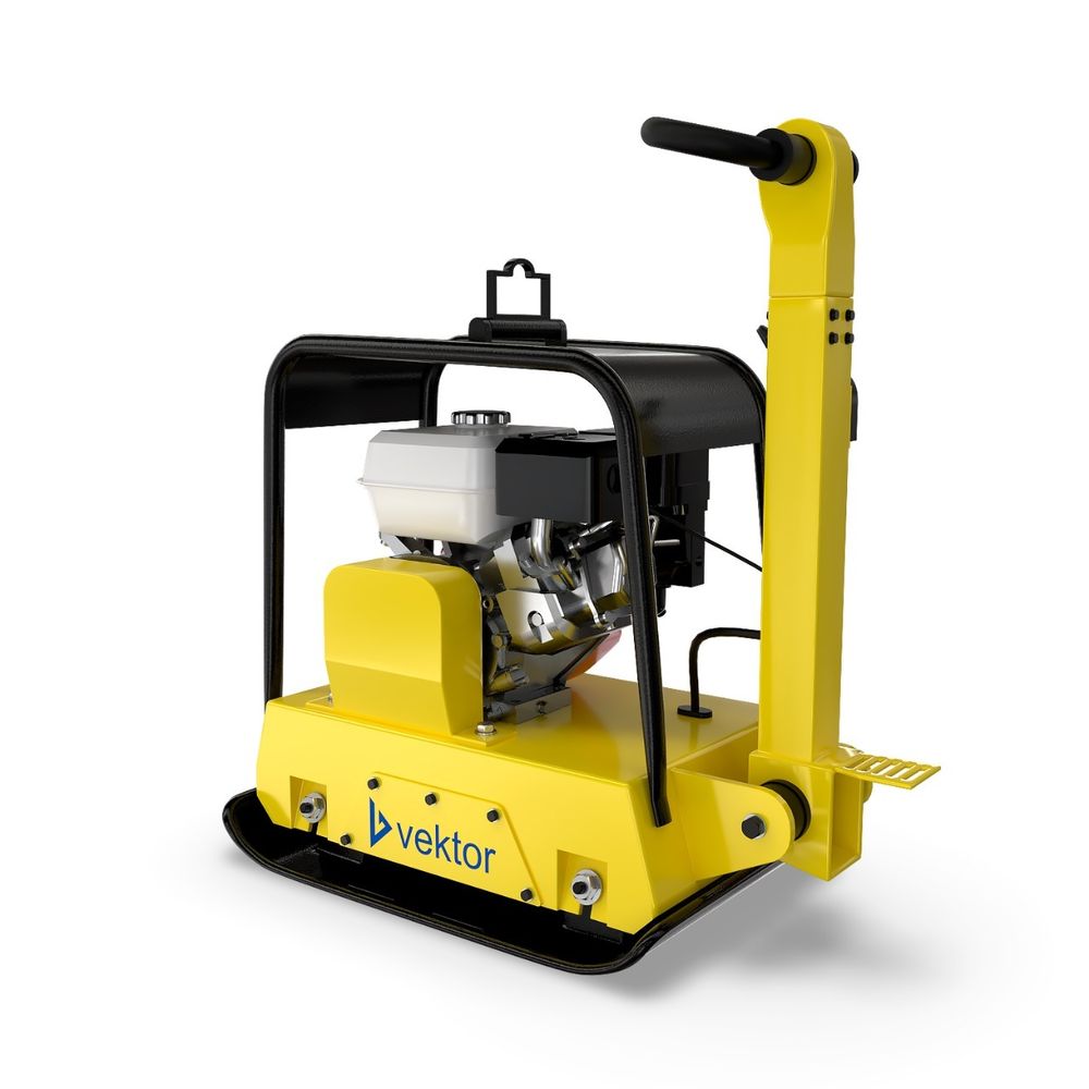 Виброплита реверсивная Vektor VPG-160А гидравлическая - [170 кг / 30 кН / Honda GX270]