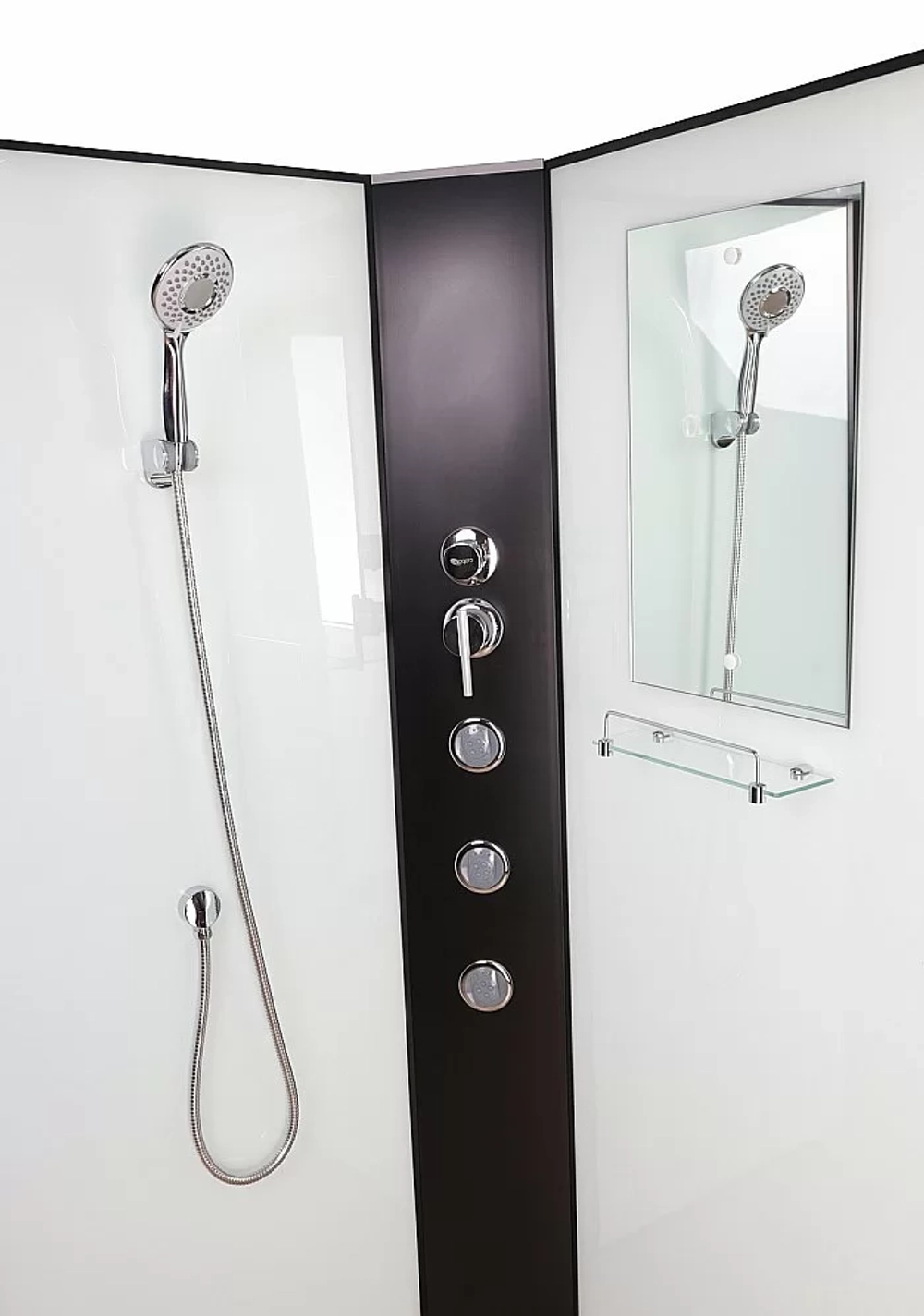 Душевая кабина Niagara Classic NG-6703-14BKG 80x80 с гидромассажем