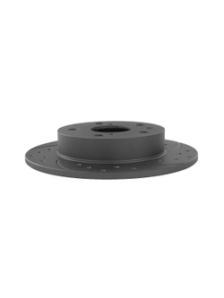 Диск тормозной задний перфорированный PRO-LINE с покрытием комплект SUZUKI SWIFT IV 10->/SX4 S-CROSS 13->/VITARA 15-> GANZ GIJ10147S