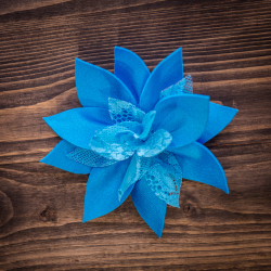 цветок в прическу