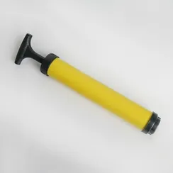 Насос для вакуумных пакетов, 26×4 см, цвет жёлтый