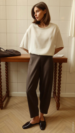 футболка AMI silk