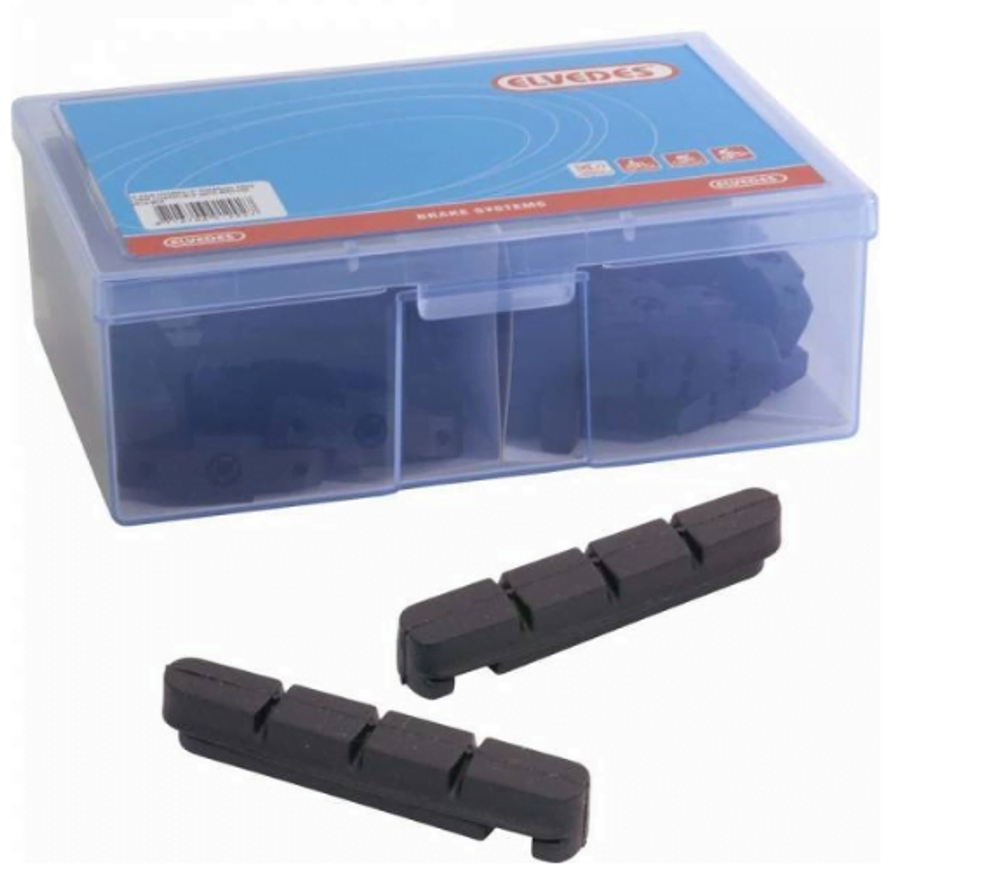 6810-BOX , Тормозные колодки (картриджи) Elvedes 55 мм для Shimano, 1 пара