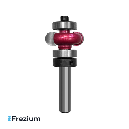 Кромочная галтельная фреза по дереву с подшипниками (22x8x6.4 R3.2; ATK-02001)