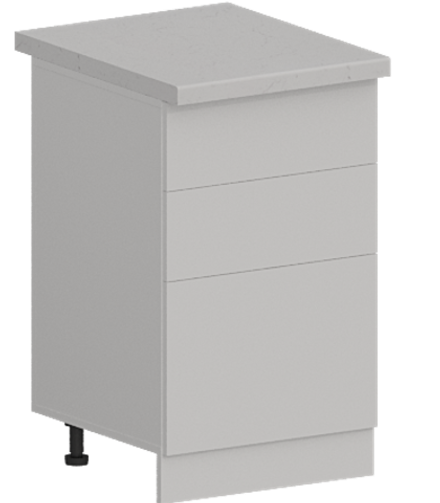 Кухня Модуль ШН3Я 500 Ликата / Белый