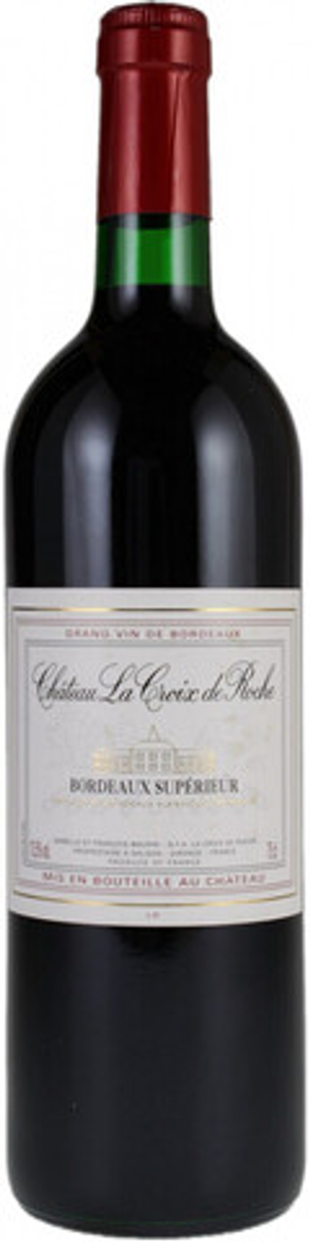 Вино Chateau La Croix de Roche Bordeaux Superieur AOC, 0,75 л