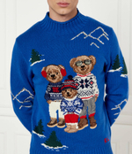 Свитер POLO RALPH LAUREN - темно-синий(710952385)