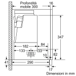 Встраиваемая вытяжка Bosch DFS067A51