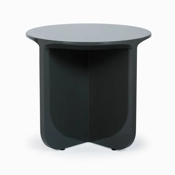 Кофейный стол Petra Ø50х45 см, зеленый глянец