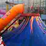 Горка скалодром для малышей «Гигант» 7×4,3×4,5 м