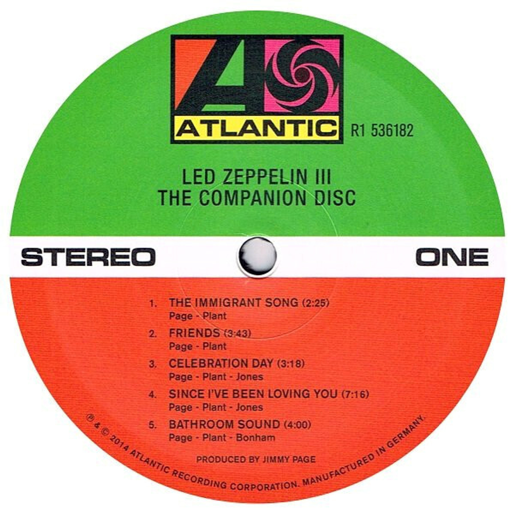 Led Zeppelin / Led Zeppelin III (Deluxe Edition)(2LP)