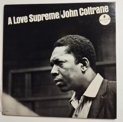 Винтажная виниловая пластинка LP John Coltrane A Love Supreme (Japan 1976) (Obi)