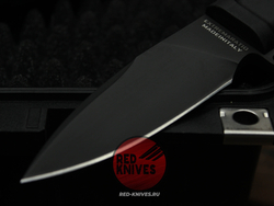 Нож Extrema Ratio Shrapnel OG BLACK А+++ V.2026 - черная рукоять, клинок черный