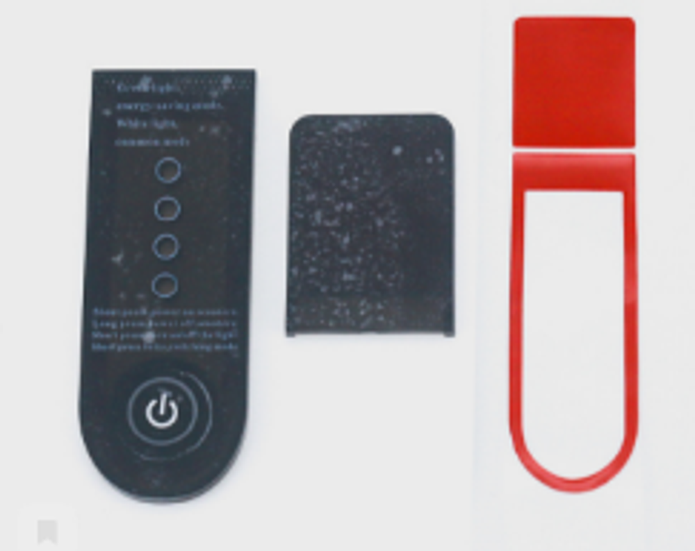 Пластиковая панель для электросамоката Xiaomi M365 +клейкая лента